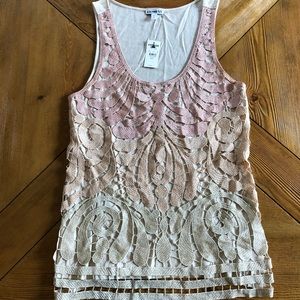 Express tank top - shimmer